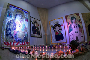 Inauguran exposición de imágenes de la Virgen del Perpetuo Socorro en Centro Cultural de la Gobernación de Amambay - El Nordestino