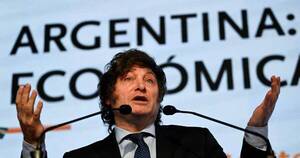 La Nación / Dolarizar, polémica recta de Javier Milei
