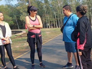 Ministra visitó parques del MOPC y anunció cambios - La Tribuna