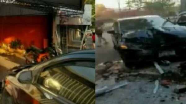 Conductor alcoholizado se lleva por delante dos viviendas y un negocio en Ñemby
