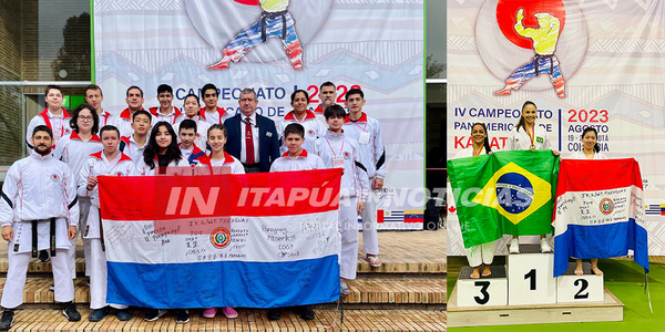 ITAPUENSES SE DESTACARON EN PANAMERICANO DE KARATE EN BOGOTÁ - Itapúa Noticias