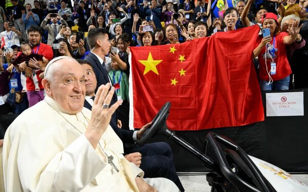 El pequeño grupo de católicos chinos que desafió al régimen de Beijing y cruzó la frontera para ver al papa Francisco en Mongolia - ADN Digital