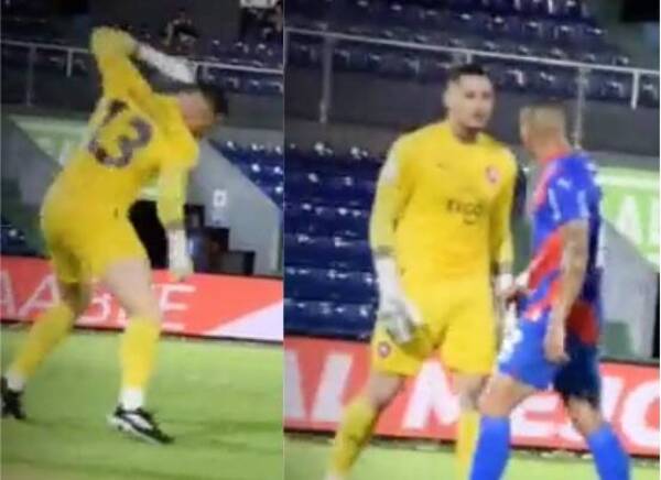 [VIDEO] El reclamo de Jean Fernandes a Alan Benitez