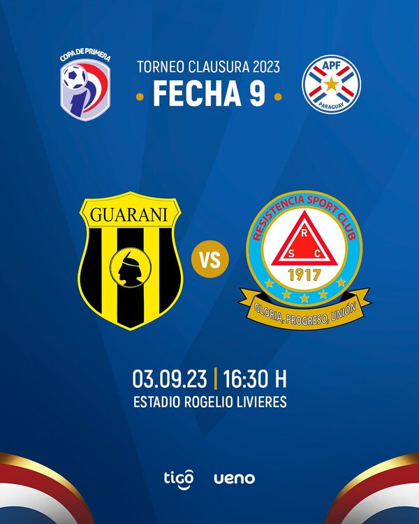 Copa de Primera: Guaraní recibe a Resistencia - ADN Digital