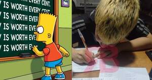 La Nación / El Bart Simpson paraguayo fue “castigado” en Sajonia
