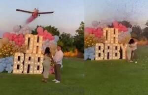 [VIDEO] ¡Tragedia! Avioneta reveló sexo del bebé y se estrelló