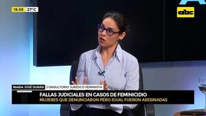 Video: fallas judiciales en casos de feminicidio  - ABC Noticias - ABC Color