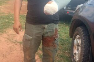 ¡Cincuenta sicarios atacan a polis en Canindeyú!