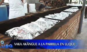 Vaka akãngue a la parrilla en Luque | Telefuturo