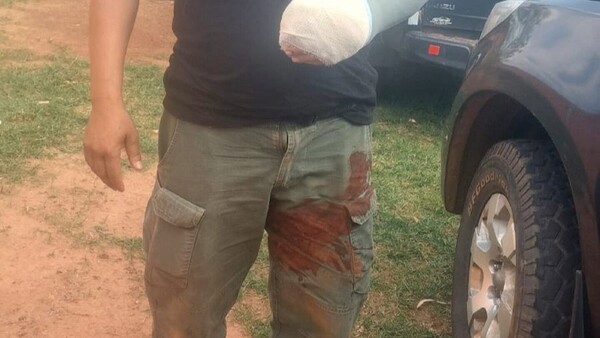 Policías son atacados por supuesto grupo narco en Canindeyú y uno es herido