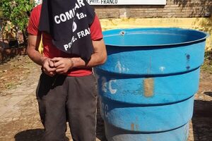 Detienen a ladrón que robó tanque de agua de su vecina y lo vendió por G. 100 mil – Diario TNPRESS