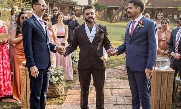 Realizaron una boda gay en Caacupé