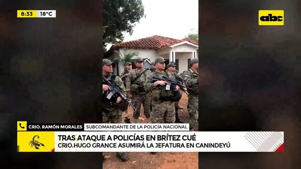 Video: Policías fueron atacados en Brítez Cué - ABC Noticias - ABC Color