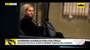 Video: Suspende audiencia preliminar de fiscala Ana Girala - ABC Noticias - ABC Color