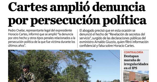 La Nación / LN PM: edición mediodía del 4 de setiembre