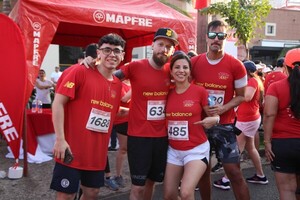 Figuras de Unicanal y Trece estuvieron presentes en maratón - Unicanal