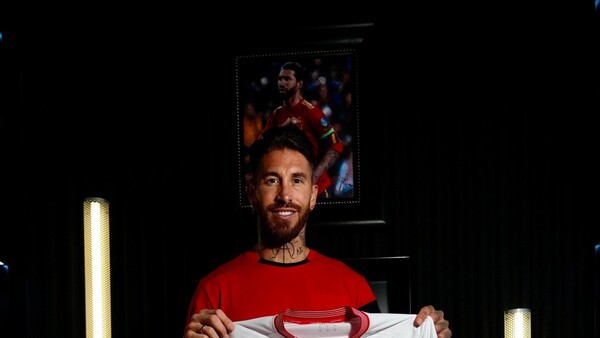 Sevilla oficializa el fichaje de Sergio Ramos por una temporada