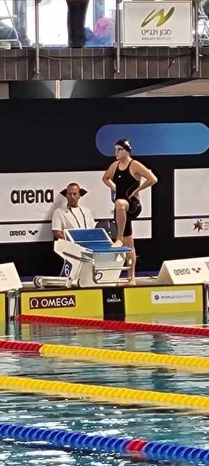 Astrid Caballero fue la mejor compatriota en mundial de natación en Israel - La Tribuna