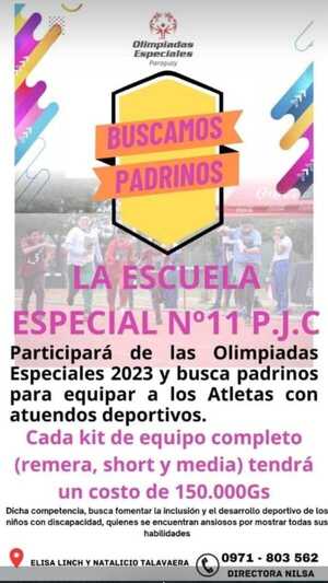 Escuela Especial N° 11 busca adquirir ornamentos deportivos de cara a Olimpiadas Especiales - Radio Imperio 106.7 FM