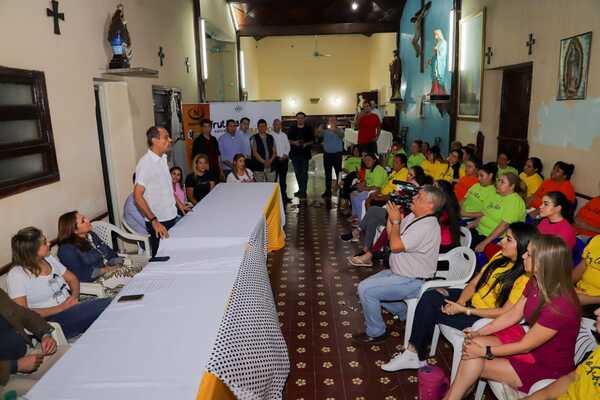 Ministro Barchini visitó el Buen Pastor y ratificó su compromiso en realizar la efectiva reinserción de las MPL
