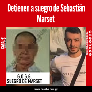 Detienen a suegro de Sebastián Marset