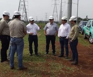 Verifican obras en líneas 23 mil voltios en Hernandarias y CDE
