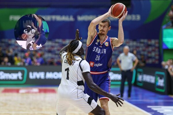 Versus / Basquetbolista serbio pierde el riñón en pleno partido del Mundial de la FIBA