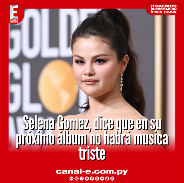 Selena Gomez:»No es el momento en el que estoy ahora»