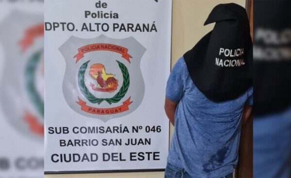 Exconvicto fue capturado tras golpear a su concubina