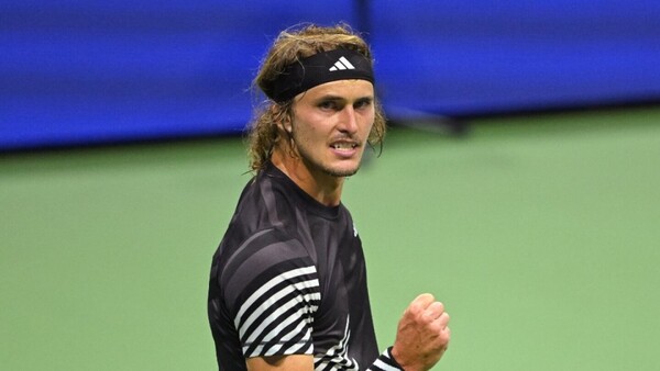 Zverev para su duelo en US Open por gritos nazis de un espectador