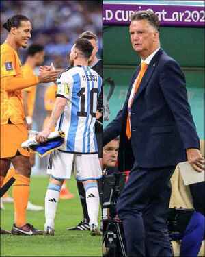 Van Gaal insinúa que la Argentina recibió ayuda para ganar el Mundial