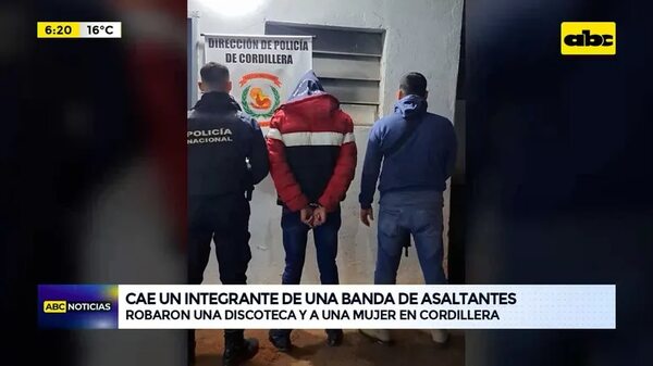 Video: Cae un integrante de una banda de asaltantes - ABC Noticias - ABC Color