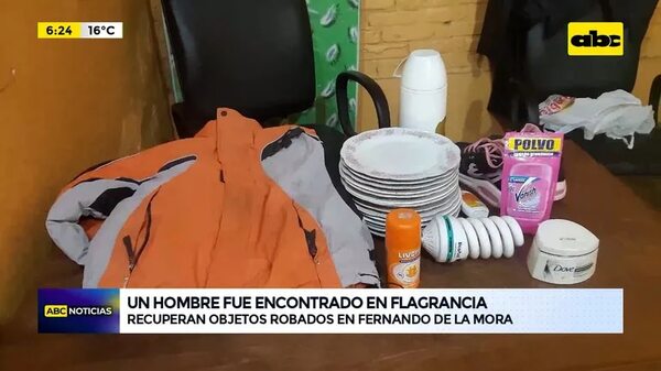 Video: Un hombre fue encontrado en flagrancia - ABC Noticias - ABC Color