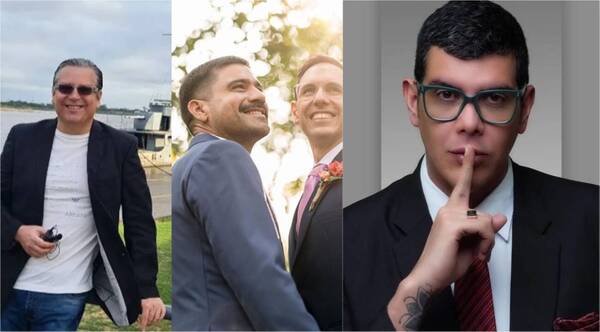 Salieron a festejar el "casamiento" gay en Caacupé