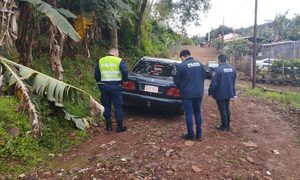 Hallan vehículo robado en CDE