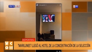 Marinlunes en la concentración de la Albirroja - Noticias Paraguay