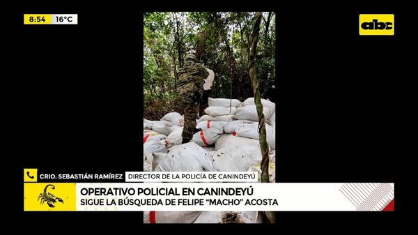 Video: Operativo policial en Canindeyú tras ataque de sicarios - ABC Noticias - ABC Color