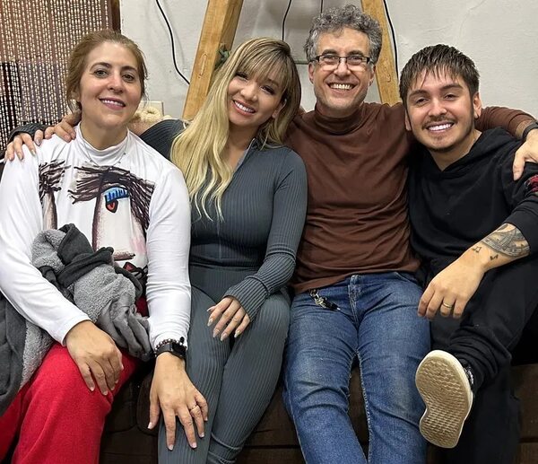 Marilina se reunió con los actores y directores de su serie para ver el penúltimo capítulo - Gente - ABC Color