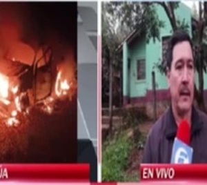 Roban camioneta en Encarnación y luego la queman - Paraguay.com