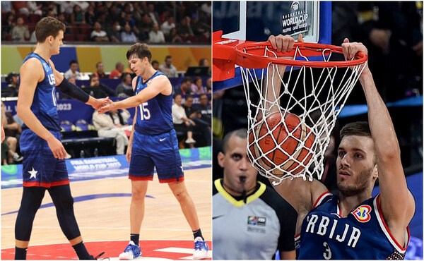 Versus / Estados Unidos y Serbia se exhiben y jugarán las semifinales del Mundial FIBA