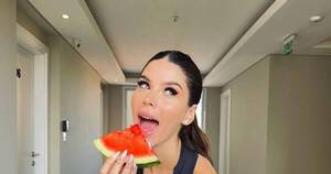 La Nación / “Llegamos al verano”: Agatha León inició dieta e instó a fans a imitarla