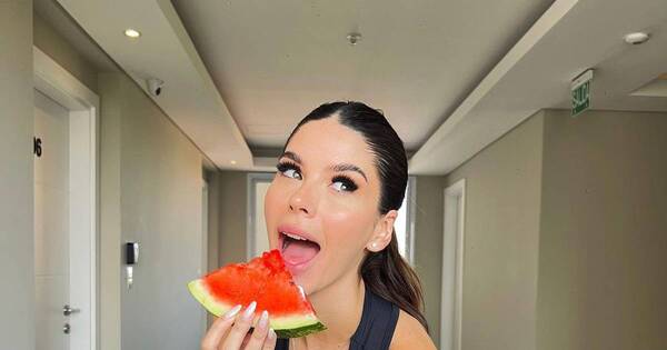 La Nación / “Llegamos al verano”: Agatha León inició dieta e instó a fans a imitarla