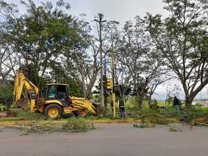 Inconvenientes en el sistema de semáforos tras temporal