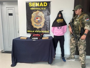 Detienen a joven indígena con paquetes de cocaína en Bella Vista Norte