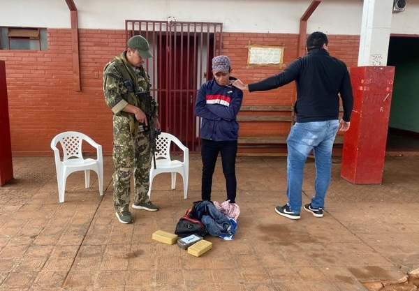 Diario HOY | Detienen a joven indígena que llevaba paquetes de cocaína en Bella Vista Norte