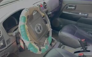 Video: así está la única patrullera de la Policía del barrio San Francisco de Asunción - Policiales - ABC Color