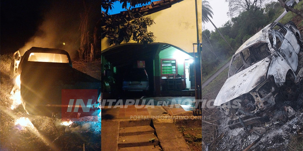 NO DESCARTAN QUE ROBO E INCENDIO DE CAMIONETA OCURRIDO EN ENCARNACIÓN SEA UNA REPRESALIA - Itapúa Noticias