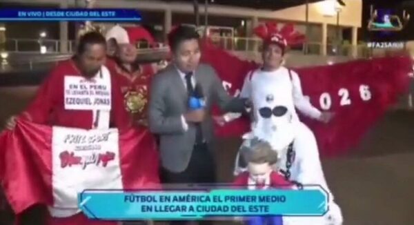 (VIDEO) ¡”Paraguay es nuestro hijo”, he’i hincha peruano!