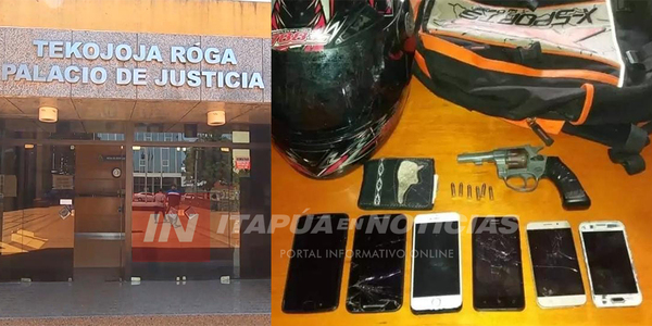 POR ENVIAR LA UBICACIÓN EN TIEMPO REAL A SU NOVIA HOY DOS DELINCUENTES ESTÁN SIENDO JUZGADOS - Itapúa Noticias