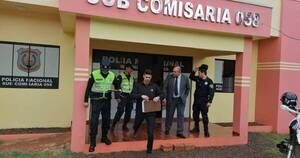 La Nación / Santa Rita: allanaron comisarías e incautaron evidencias contra policías imputados